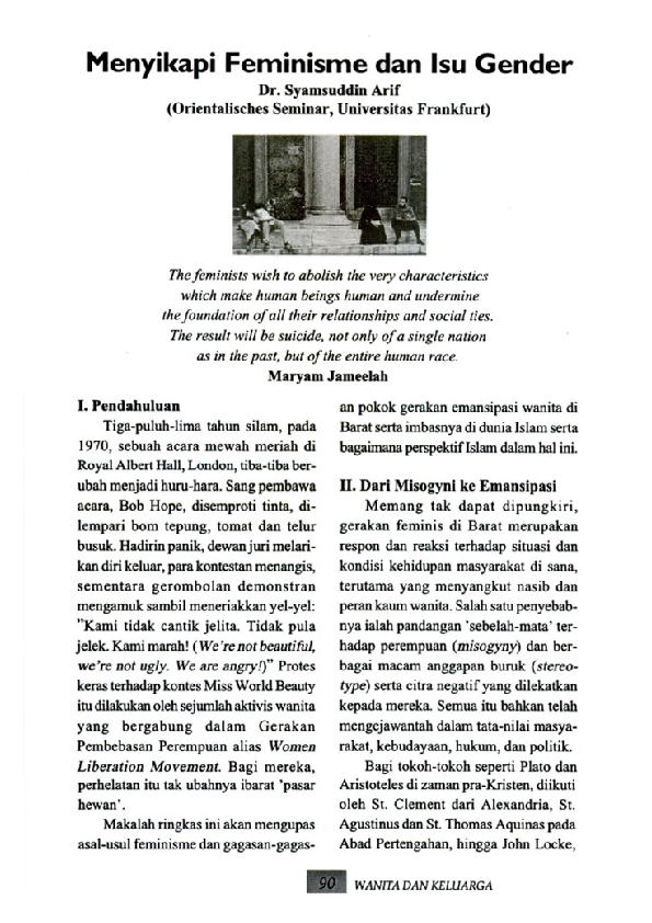 Islam dan Feminisme