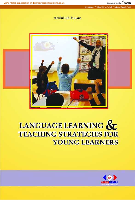 (PDF) Language Learning & Teaching Strategies for Young Learners