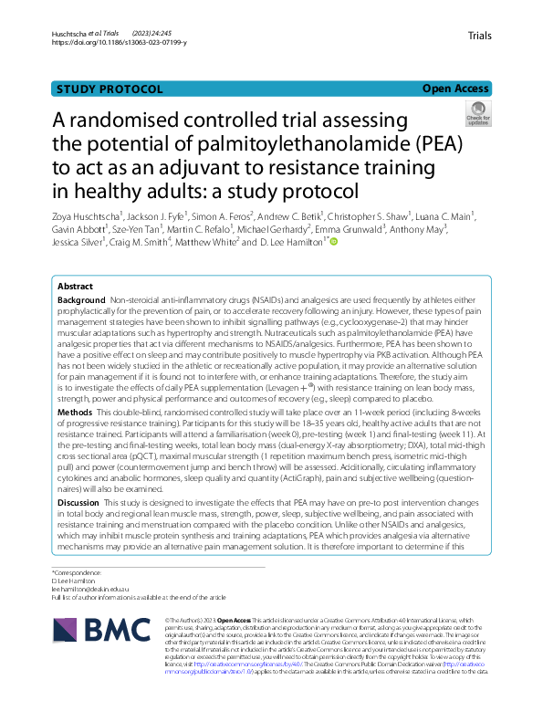(PDF) A randomised controlled trial assessing the potential of ...