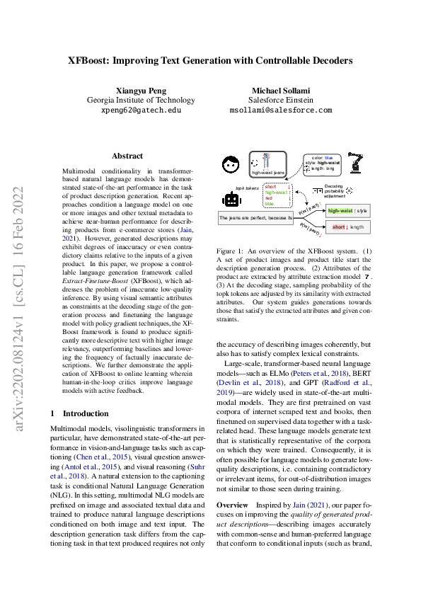 (PDF) XFBoost: Improving Text Generation with Controllable Decoders
