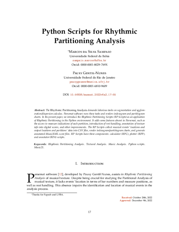 (PDF) Python Scripts for Rhythmic Partitioning Analysis