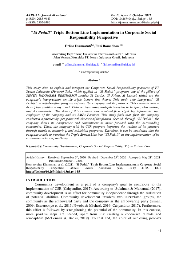 (PDF) Si Peduli