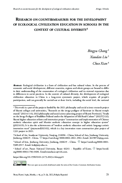 (PDF) Research on countermeasures for the development of ecological ...