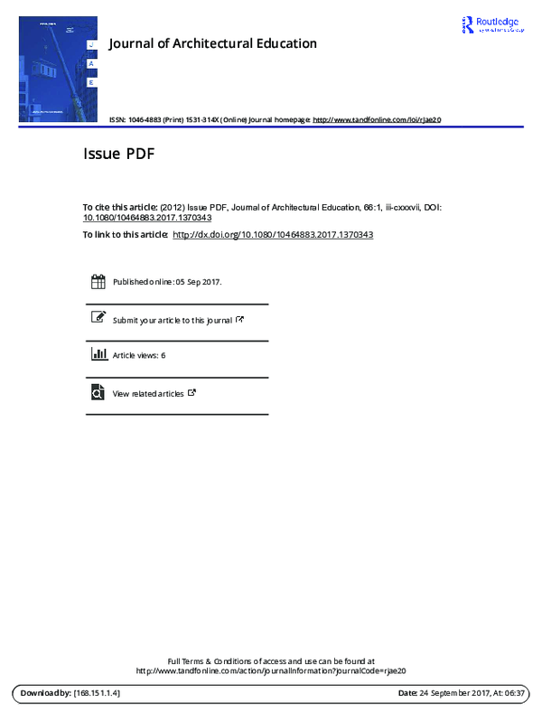 (PDF) Issue PDF
