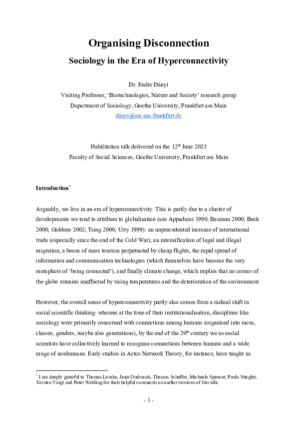 Deglobalization in a hyper-connected world - Nature