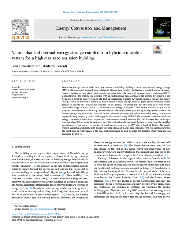 Photo inspiration: Visual Reference: Pdf Nano Enhanced Thermal Energy Storage Coupled To A Hybrid