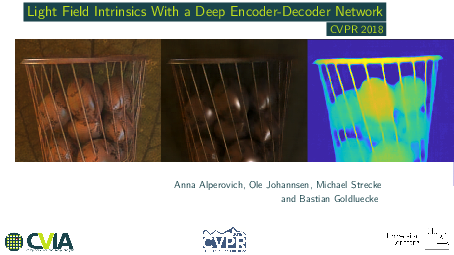 (PDF) Light Field Intrinsics with a Deep Encoder-Decoder Network