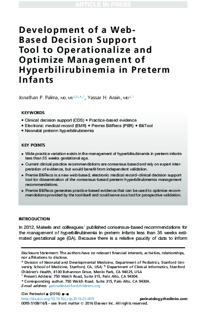 (PDF) Development of a Web-Based Decision Support Tool to ...
