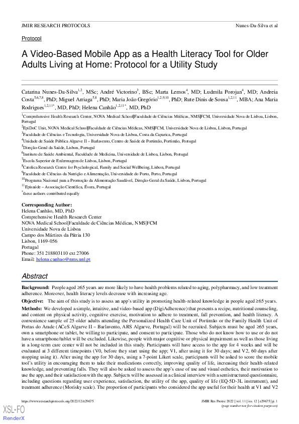 (PDF) A Video-Based Mobile App as a Health Literacy Tool for Older ...