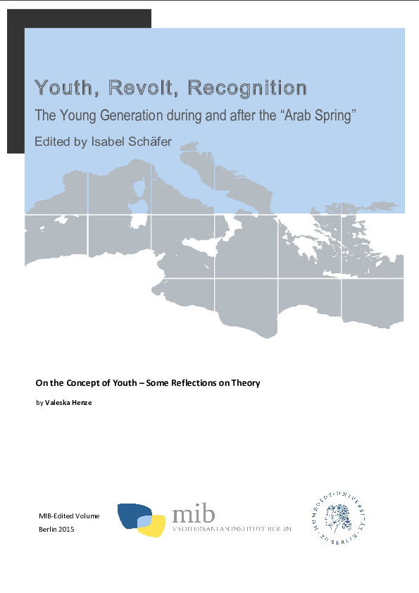 (PDF) On the Concept of Youth – Some Reflections on Theory