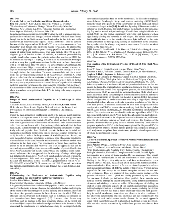 (PDF) Design of Novel Antimicrobial Peptides in a Multi-Stage In Silico ...