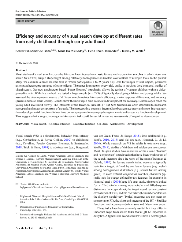 (PDF) Human Development from Early Childhood to Early Adulthood