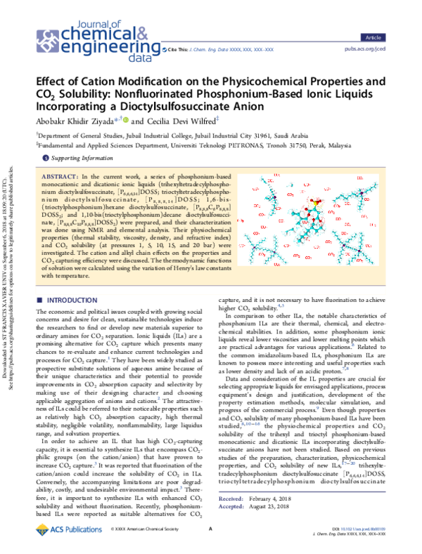 (PDF) Effect of Cation Modification on the Physicochemical Properties ...