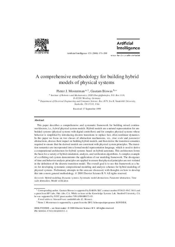 (PDF) A comprehensive methodology for building hybrid models of ...