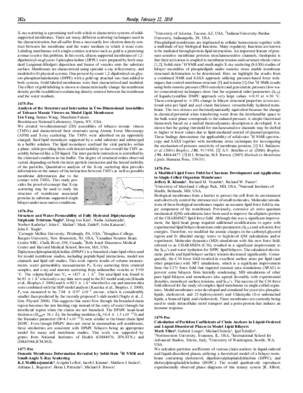 A Modified Lipid Force Field for Charmm: Development and Application to Single-Celled Organism Membranes