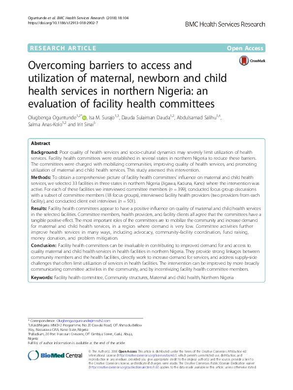 (PDF) Overcoming Barriers to Access and Utilization of Hospice and ...
