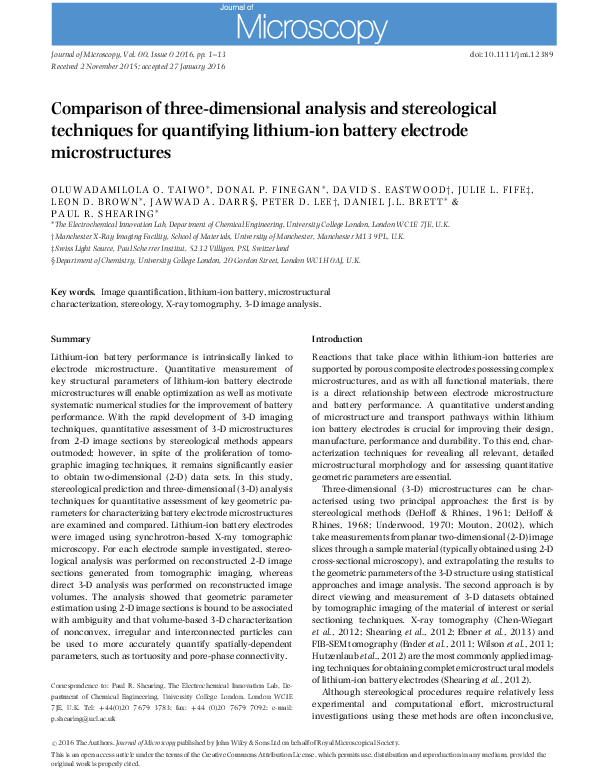 PDF) Comparison of three-dimensional analysis and