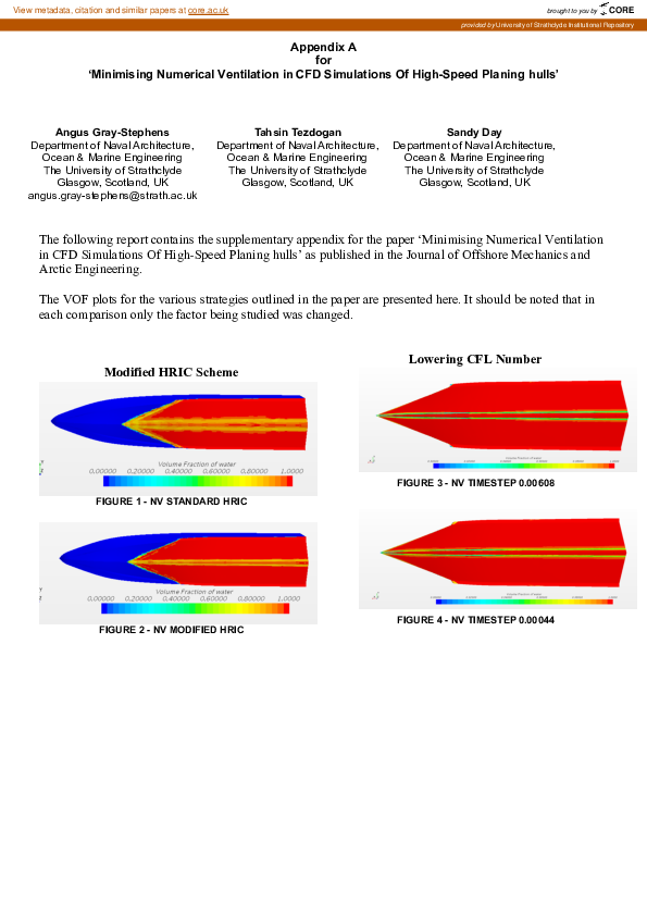 (PDF) Appendix A for 'Minimising numerical ventilation in CFD ...