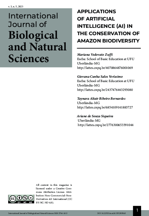 (PDF) APPLICATIONS OF ARTIFICIAL INTELLIGENCE (AI) IN THE CONSERVATION ...