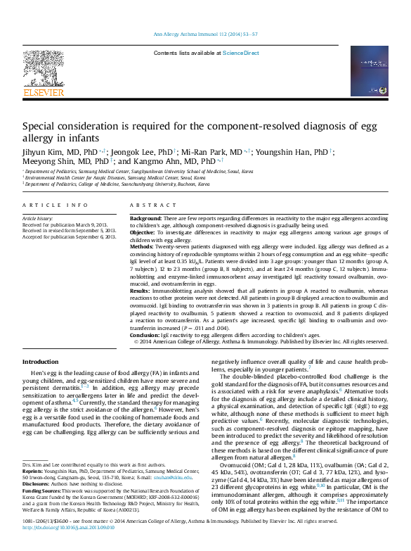 (PDF) Special consideration is required for the component-resolved ...