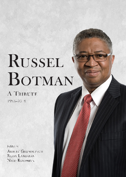 (PDF) Russel Botman - A Tribute 1953-2014