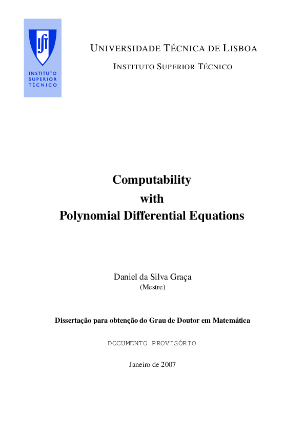 (PDF) Dissertação para obtenção do Grau de Doutor em Matemática ...