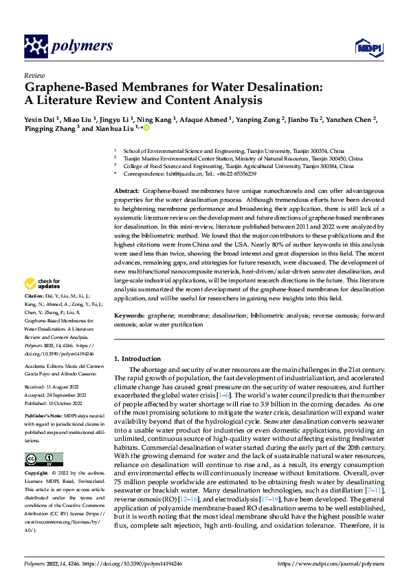 Literature Review And Content Analysis