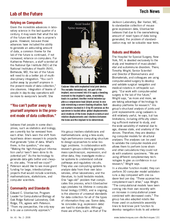 (PDF) Lab of the Future