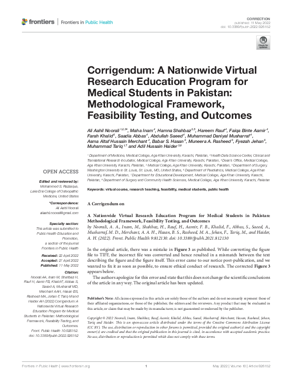 (PDF) Corrigendum: A Nationwide Virtual Research Education Program for ...