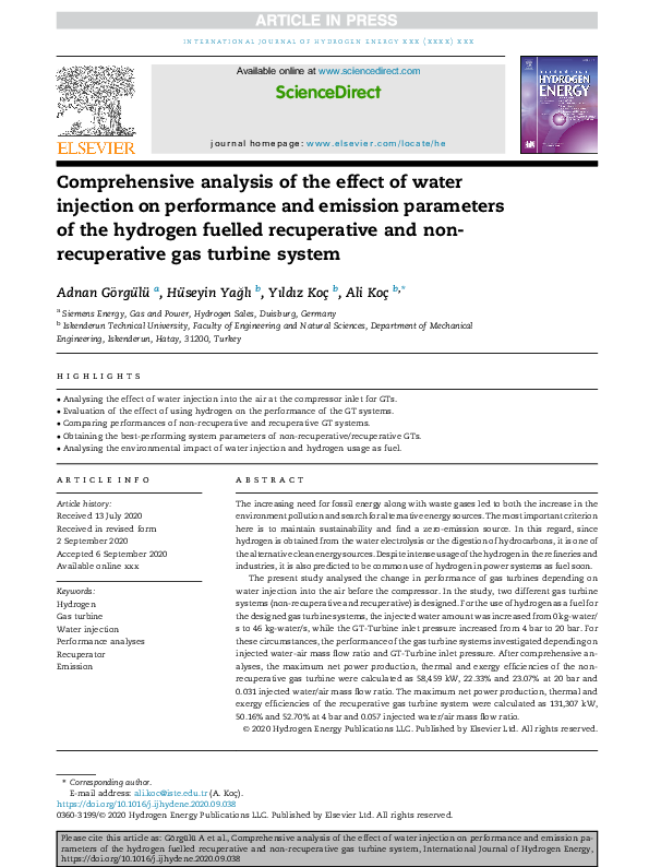 (PDF) Comprehensive analysis of the effect of water injection on ...
