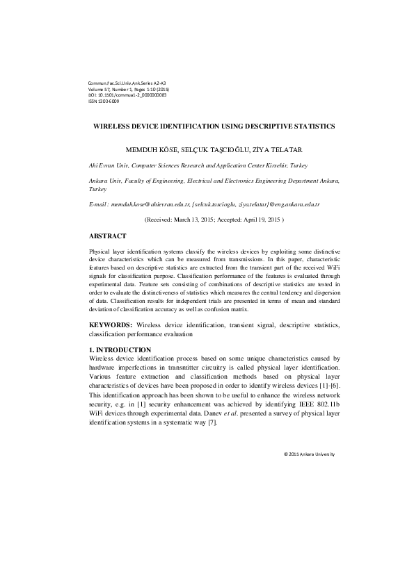 Using Descriptive Statistics