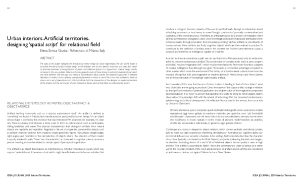 (PDF) Urban interiors. Artificial territories. designing ‘spatial ...