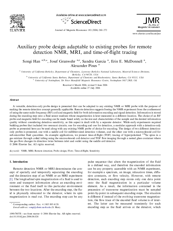 (PDF) Auxiliary probe design adaptable to existing probes for remote ...