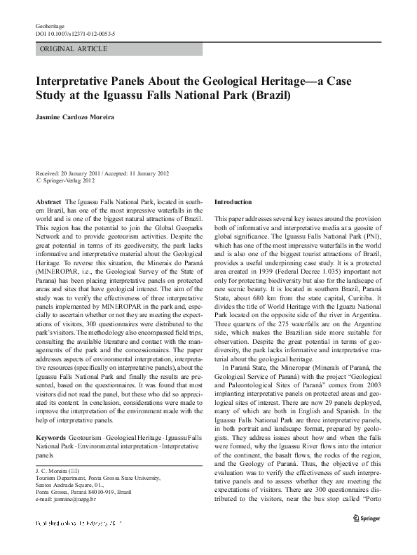 Geological heritage essay 06 image