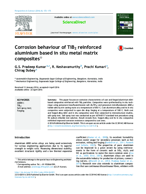 (PDF) Corrosion behaviour of TiB2 reinforced aluminium based in situ ...