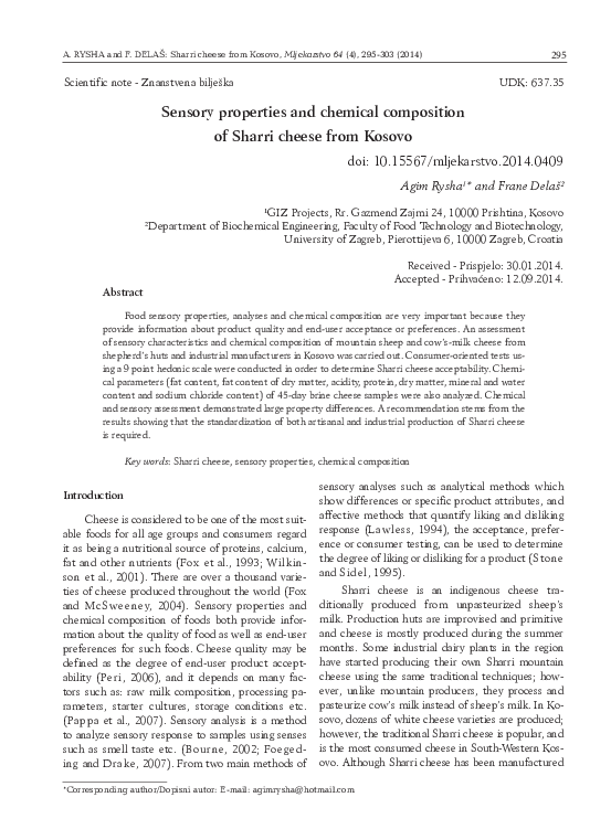 (PDF) Sensory Properties and Chemical Composition of Fish Solubles ...