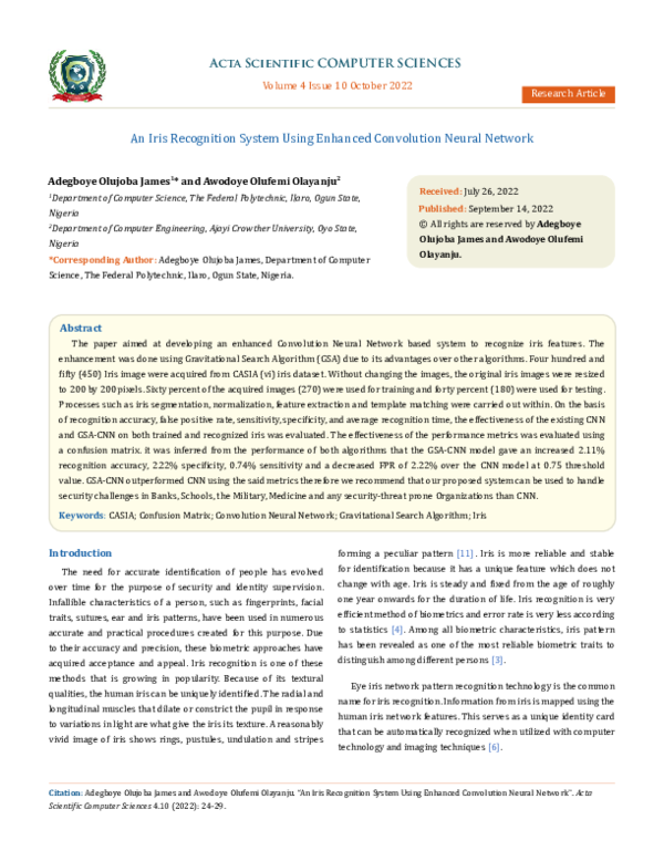 (PDF) Acta Scientific COMPUTER SCIENCES