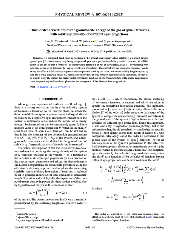 (PDF) Third-order corrections to the ground-state energy of the gas of ...