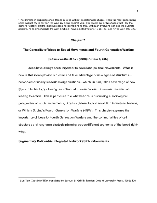 (PDF) Book 2, Chapter 7: The Centrality of Ideas to Social Movements ...