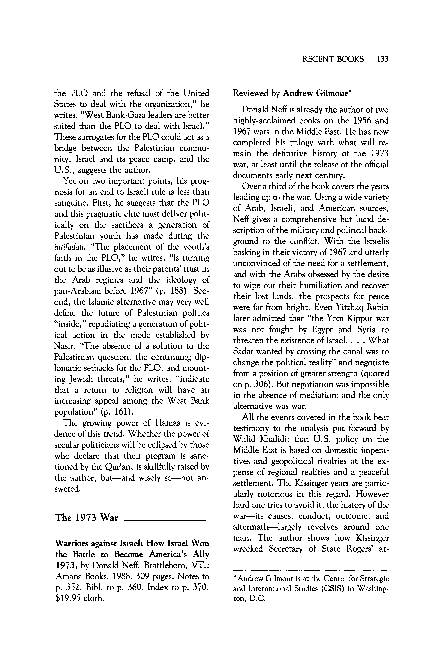 (PDF) The 1973 War: Warriors against Israel: How Israel Won the Battle ...