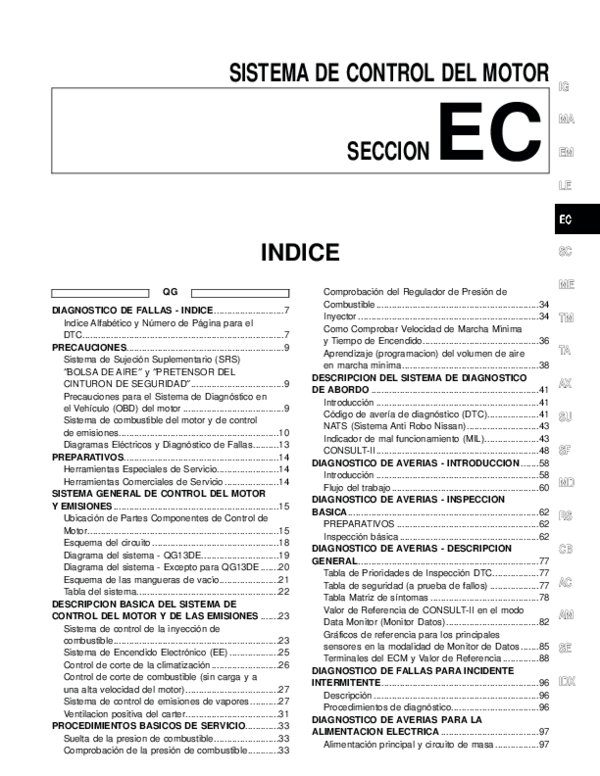 (PDF) SISTEMA DE CONTROL DEL MOTOR SECCION EC-
