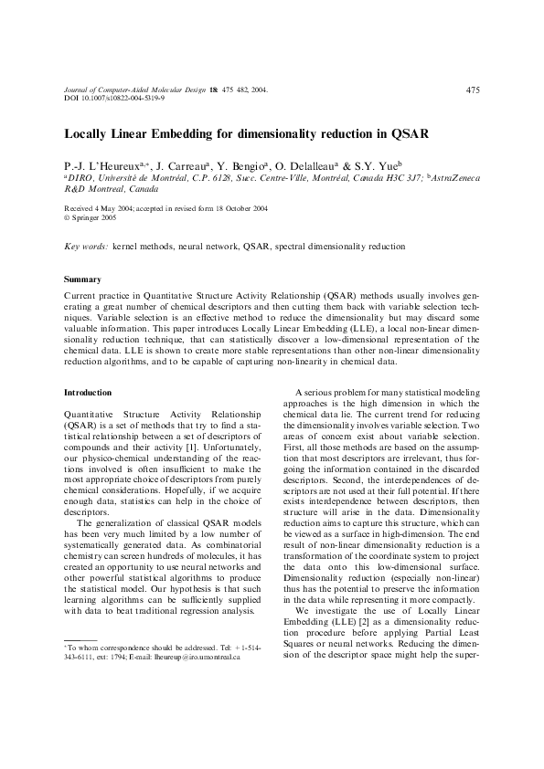 (PDF) Quantitative Structure-activity Relationship