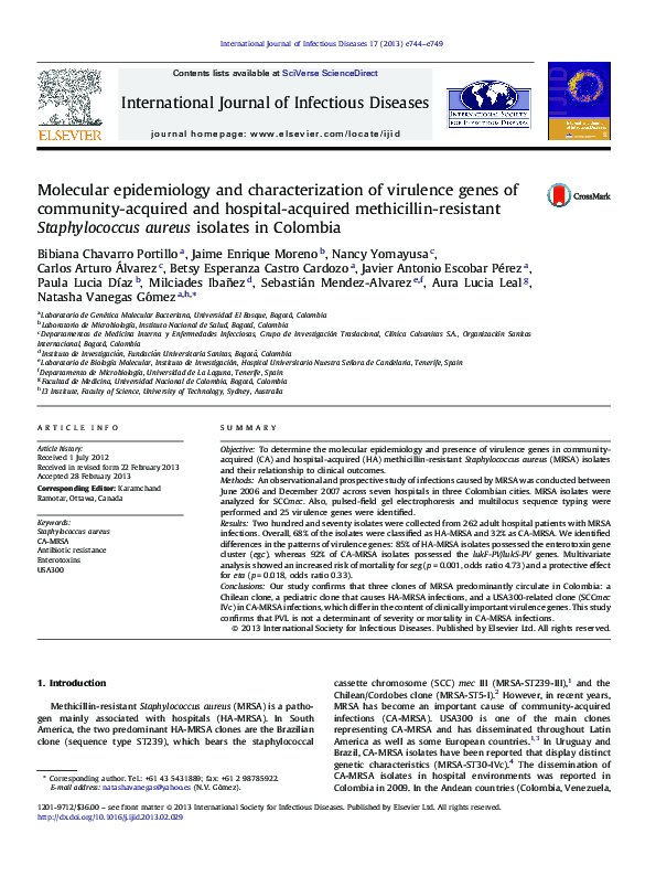 (PDF) Molecular Epidemiology and Characterization of Campylobacter spp ...