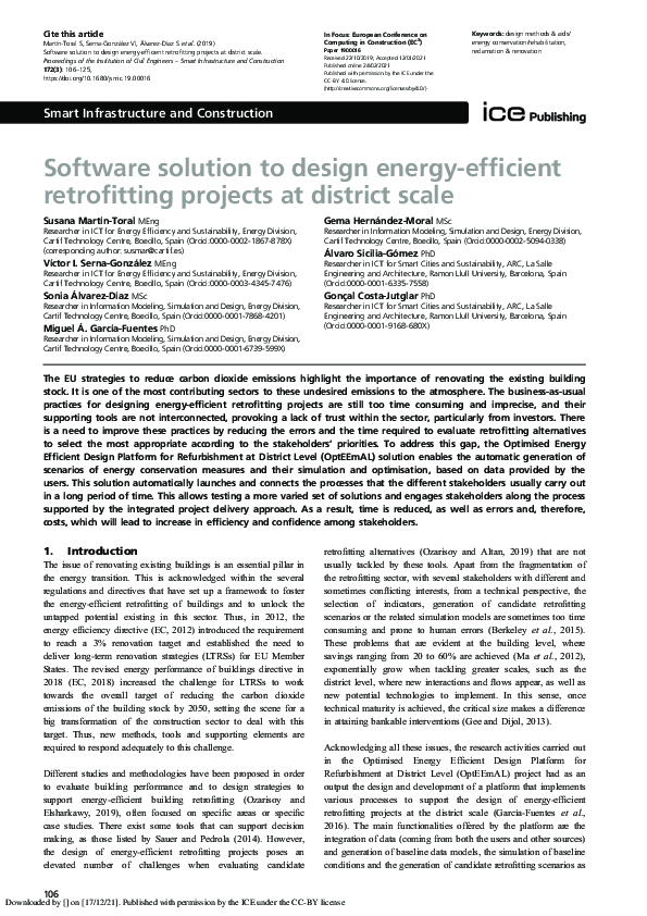 (PDF) Software solution to design energy-efficient retrofitting ...