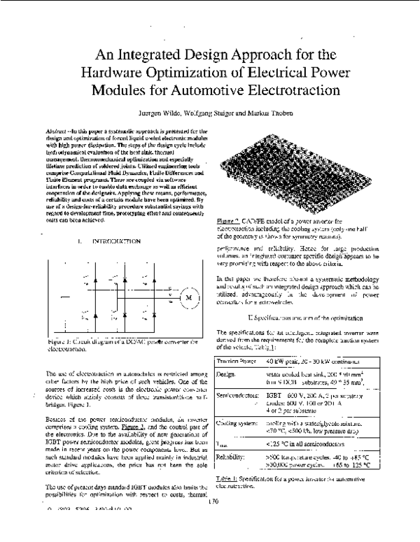 (PDF) An integrated design approach for the hardware optimization of ...