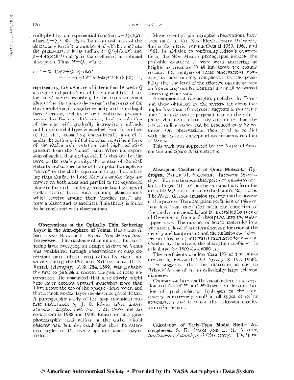 (PDF) Calculation of Early-Type Model Stellar Atmospheres
