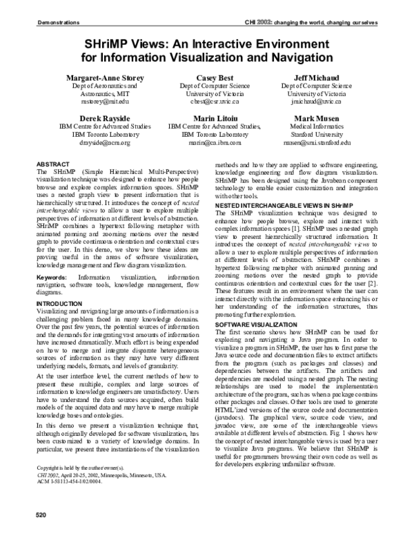 (PDF) SHriMP views
