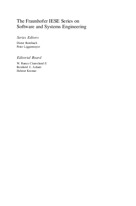 (PDF) Software Process Definition and Management