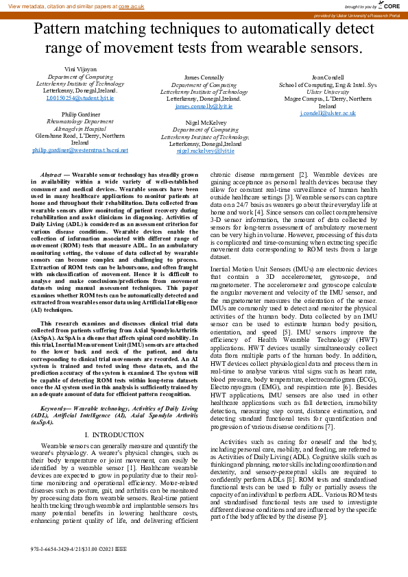 (PDF) Pattern matching techniques to automatically detect range of ...