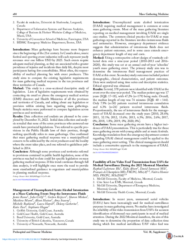 (PDF) Feasibility of Live Video Feed Transmission from UAVs for Medical